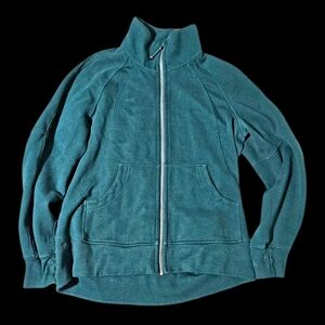 Lululemon Oversized Scuba Full Zip Hoodie Sweater Jacket Funnel-Neck  Size M/L